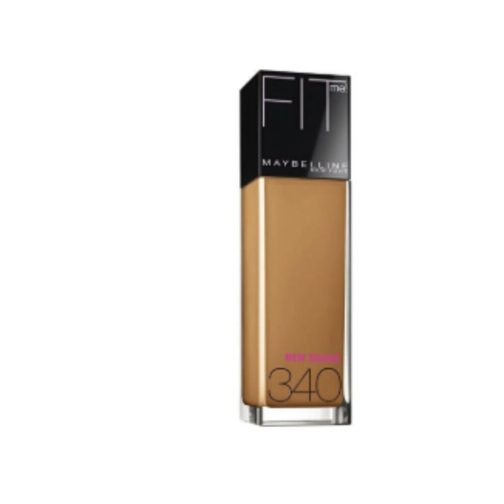 Maybelline Fit Me Dewy + Smooth Liquid Foundation Makeup with SPF 18, Cappuccino